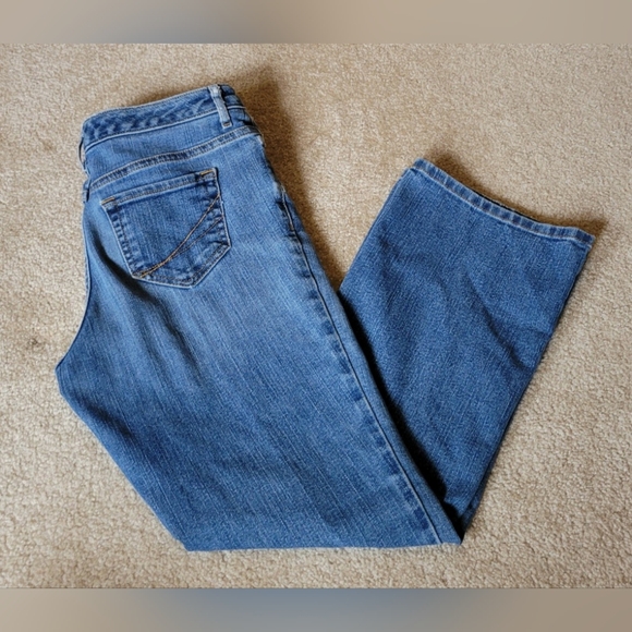 Sonoma original fit women's 6p bootcut mid-rise stretch blue jeans. Used - Picture 1 of 9